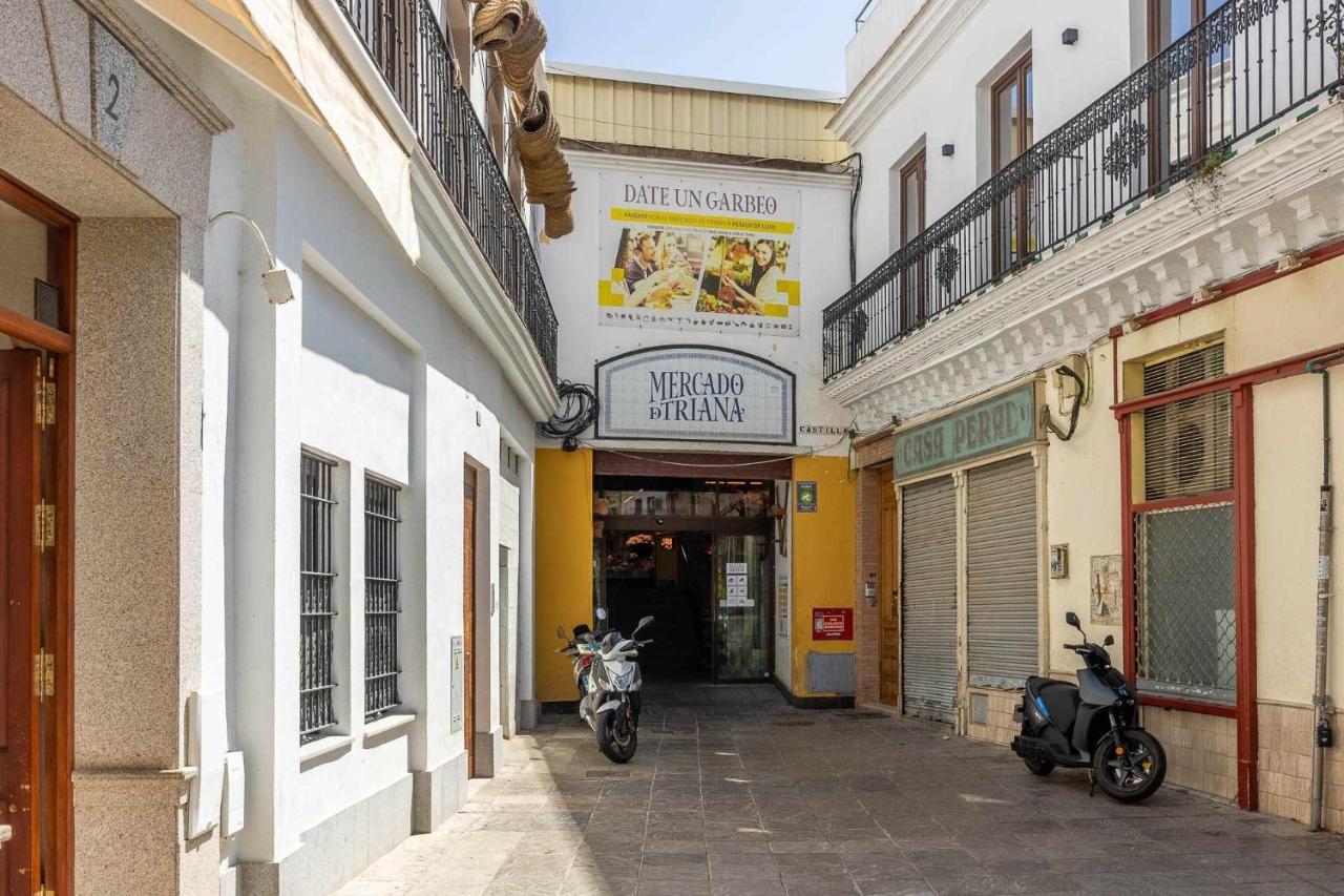 Comfy Away - Apartamento Exclusivo Mercado De Triana Con Balcon 塞维利亚 外观 照片